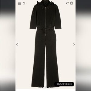 ba&sh Charcoal Jumpsuit with Belt